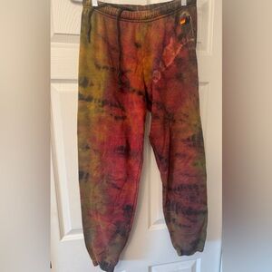 Aviator Nation Colorful Tie-Dye Joggers